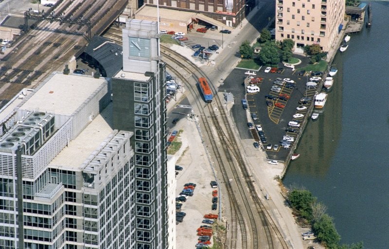 Photo of METRA from the air