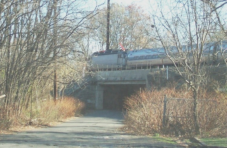 Photo of Amtrak in Metuchen