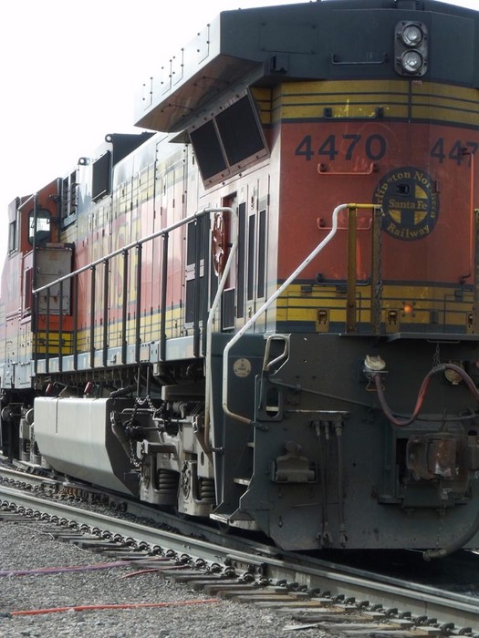 Photo of BNSF #4470 in BNSF Denver loco yard