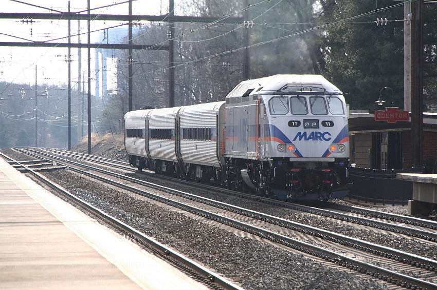 Photo of Train P429 south bound for Washington