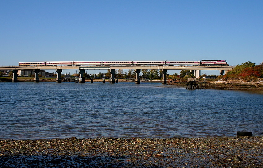 Photo of MBTA Crossing the Mystic River