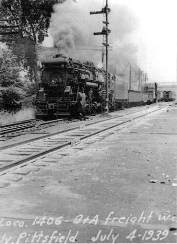 Photo of here's a boston&albany 1400 berkshire at pittsfield ma