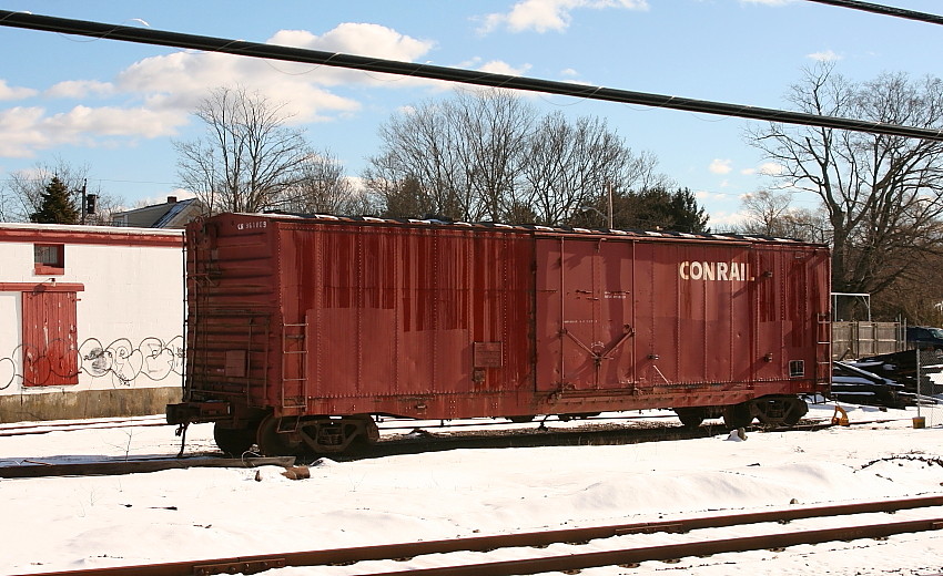 Photo of Lost Conrail Boxcar in Franklin, Ma