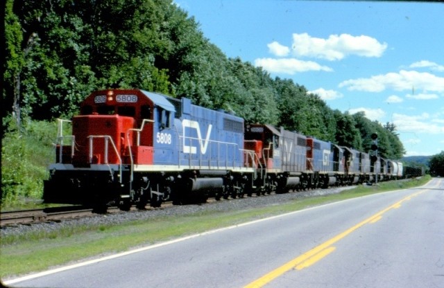 Photo of Northbound CV freight at N. Walpole