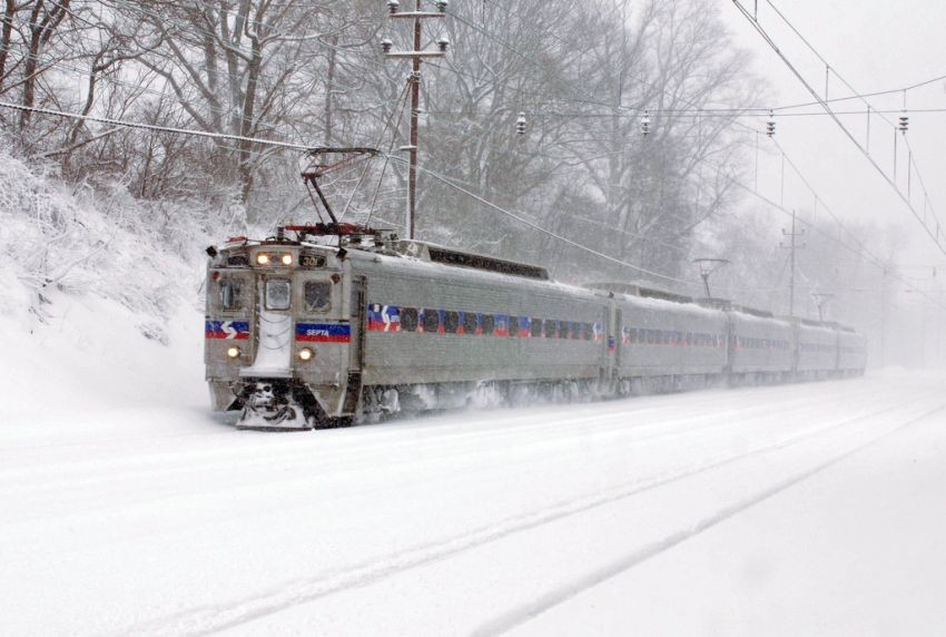 Photo of Septa in the snow