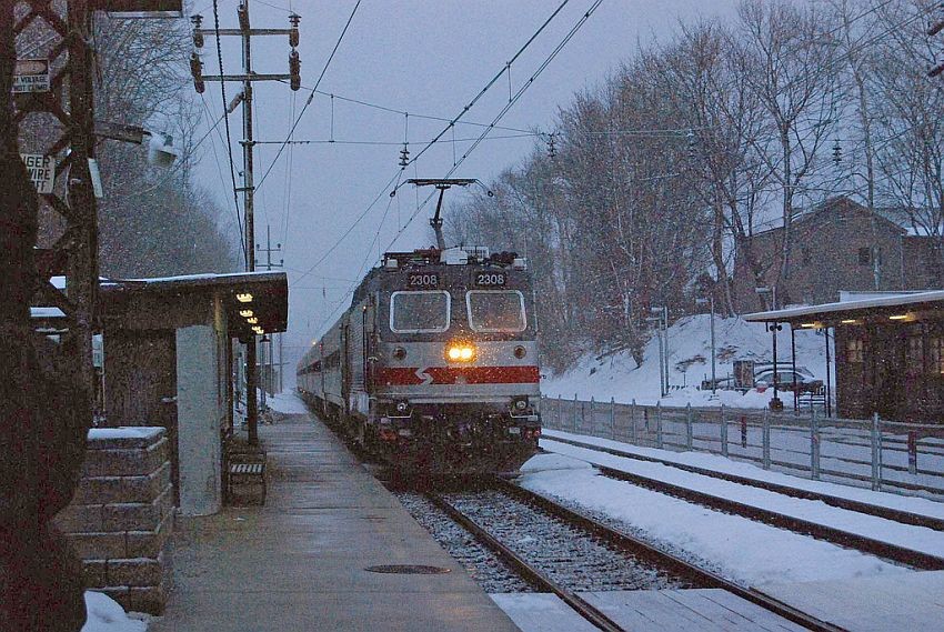 Photo of Septa in the snow