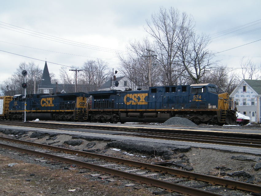 Photo of CSX 574 on WASE