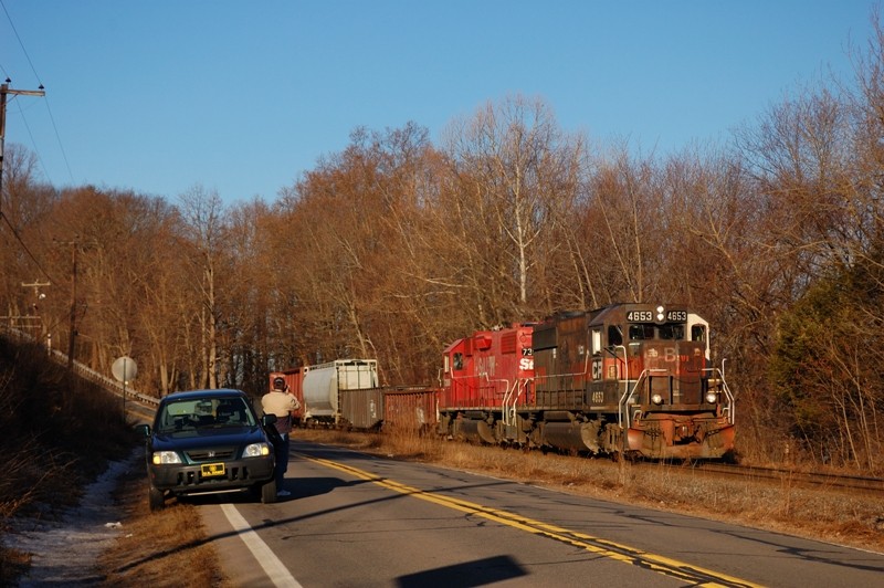 Photo of CP northbound 513 just north of Nescopeck, PA