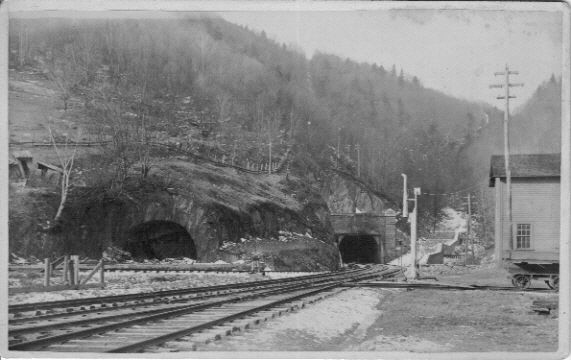 Photo of boston&maine railroad hoosac tunnel east side