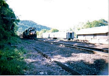 Photo of ns loaded bow coal train at buckland ma
