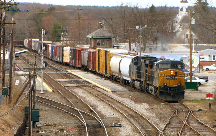 Photo of CSX on West Main St Ayer MA
