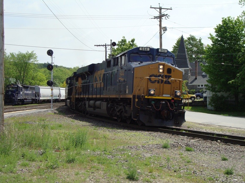 Photo of POSE entering Hill Yard, Ayer
