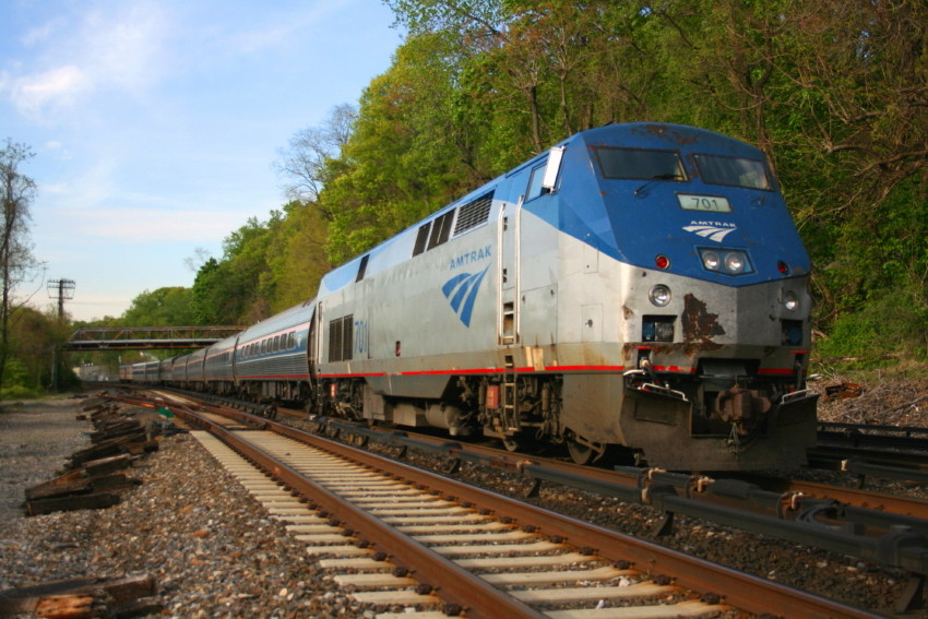 Photo of Amtrak 48 takes a break at CP-19