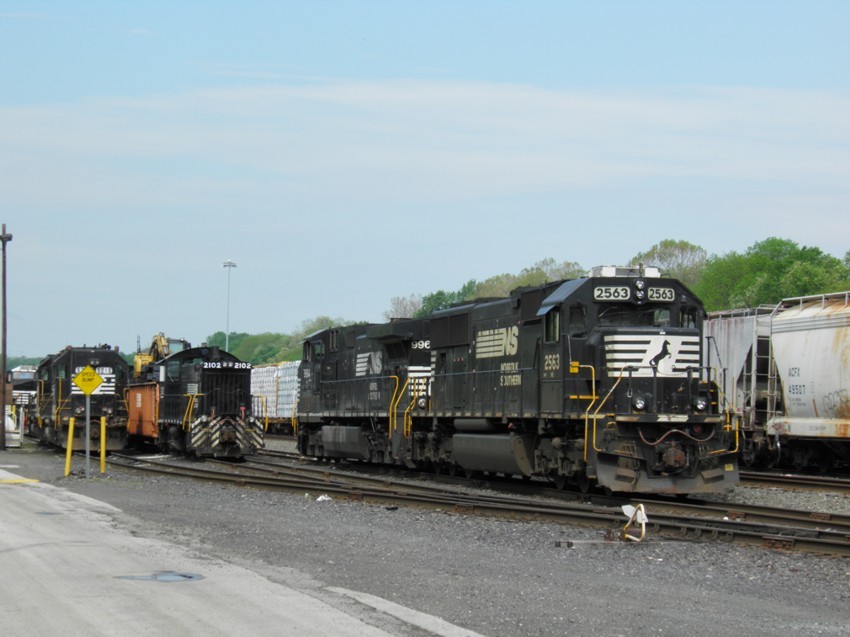 Photo of Norfolk Southern Abrams Yard in King of Prussia, PA.