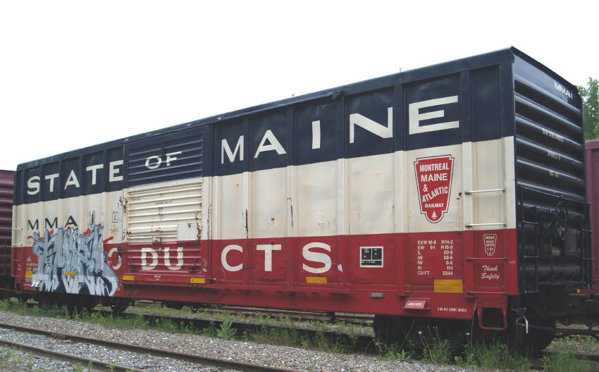 Photo of MMA 1 - State of Maine Products Boxcar