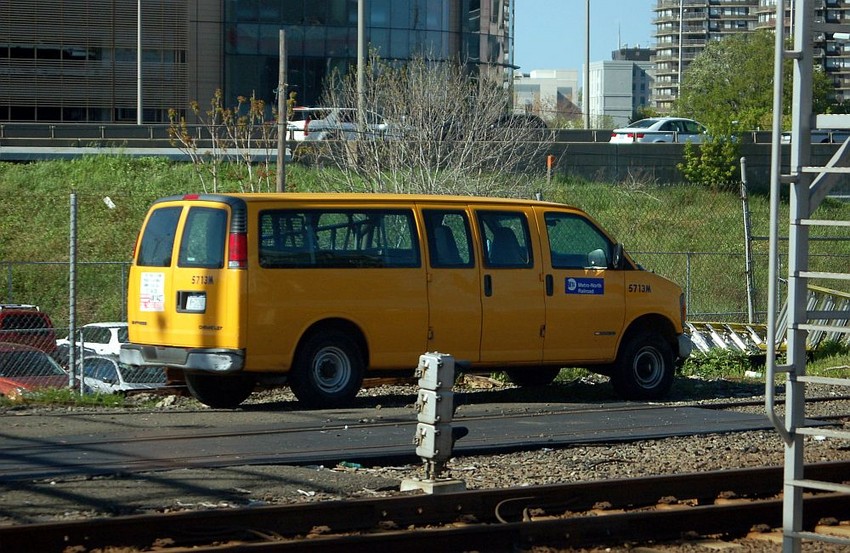 Photo of MNCR MoW Van No. 5713M