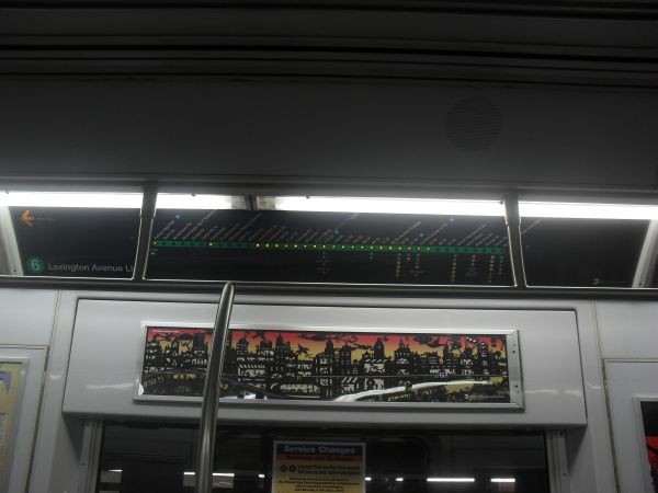 Photo of Inside the 6 Train