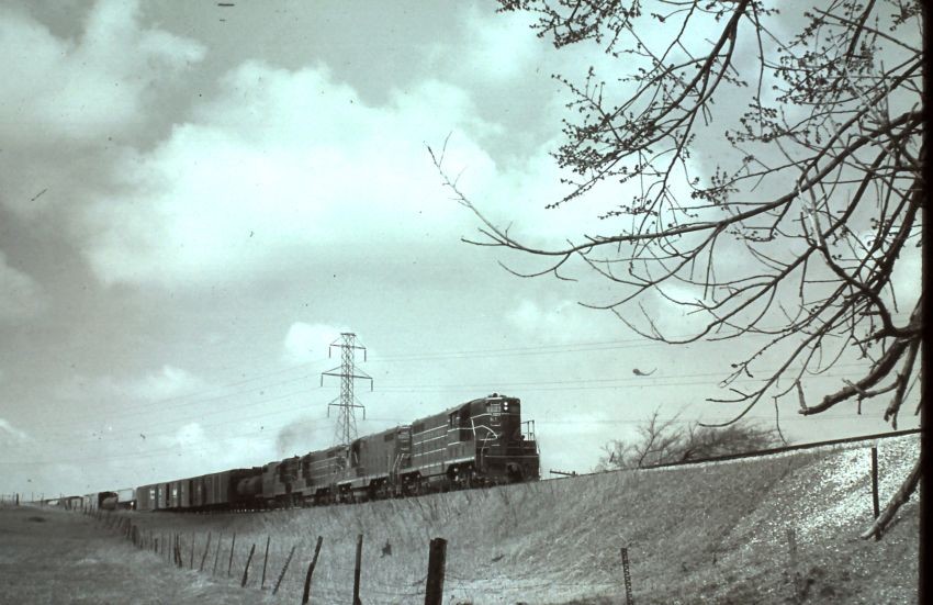 Photo of Rock Island eastbound freight 1964