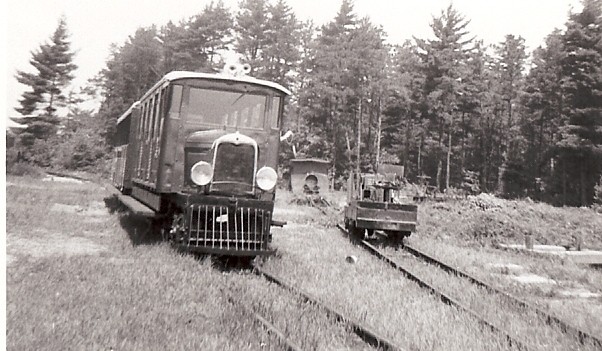 Photo of Edaville Railbus