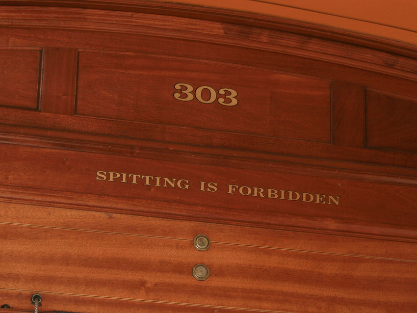 Photo of Spitting Is Forbidden