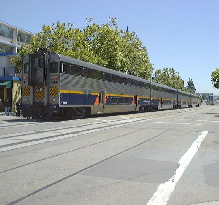Photo of Amtrak's Cal Train Street Shot
