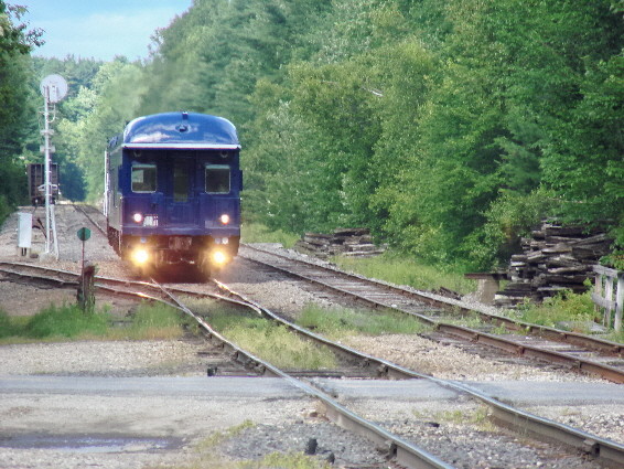 Photo of PAR-1 Clears The Rumford Branch At Leeds Junction