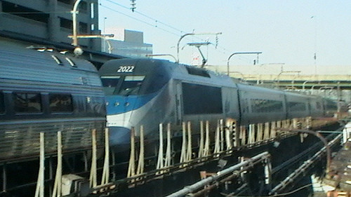 Photo of Amtrak President Car and Acela Express
