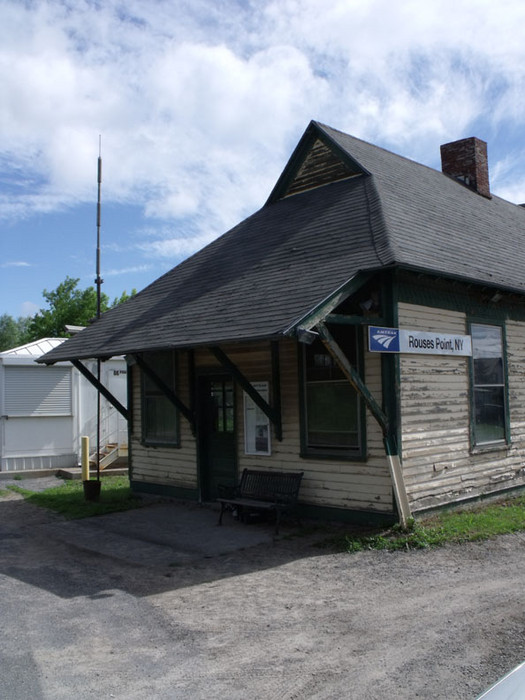 Photo of Rutland Station at Rouses Point NY