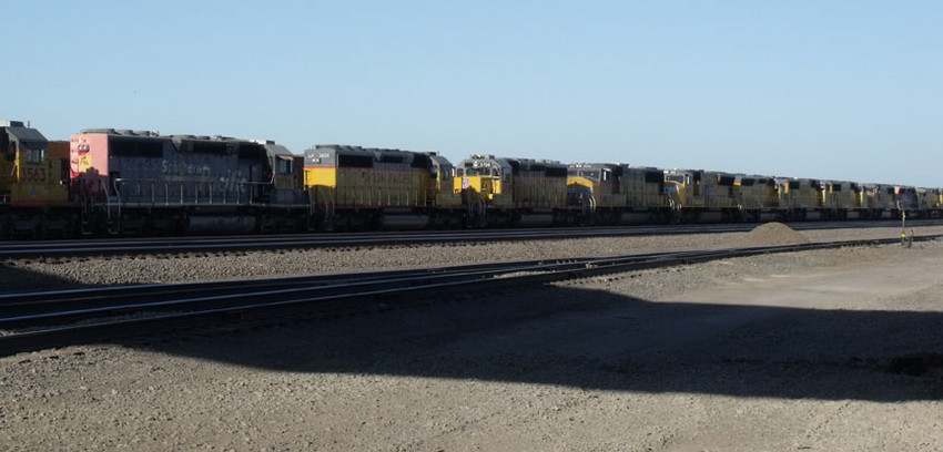 Photo of UP motive power in North Platte