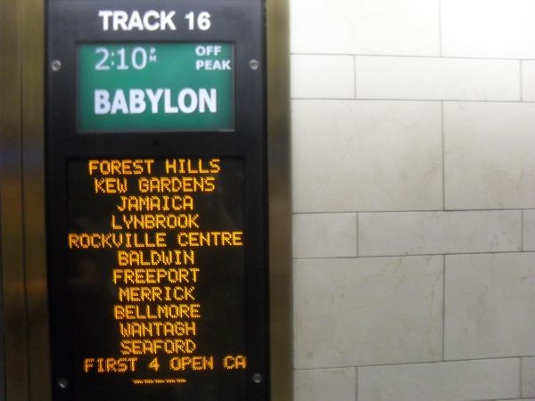 Photo of Track 16/2:10pm Off Peak Eastbound Train