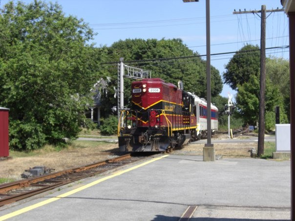 Photo of FRA visits Cape Cod (2008 leads north through West Barnstable)