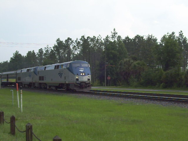 Photo of Amtrak's Silver Service through Folkston, Ga.