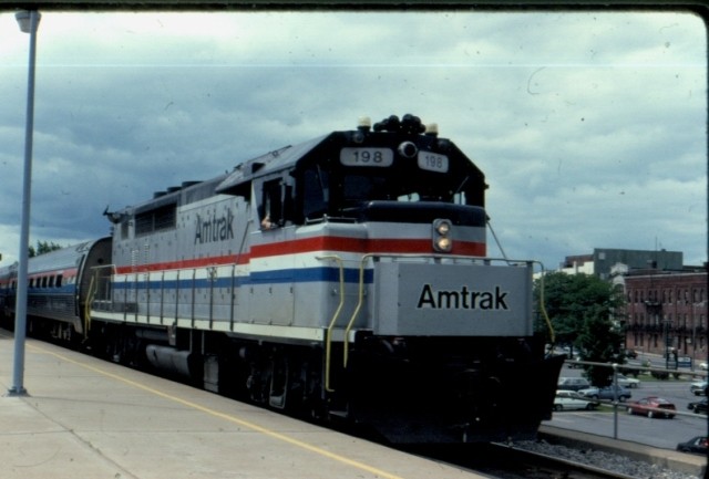 Photo of Amtrack GP40TC at Schenectady