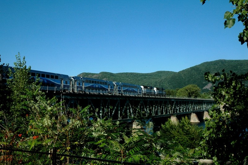 Photo of AMT on the bridge.