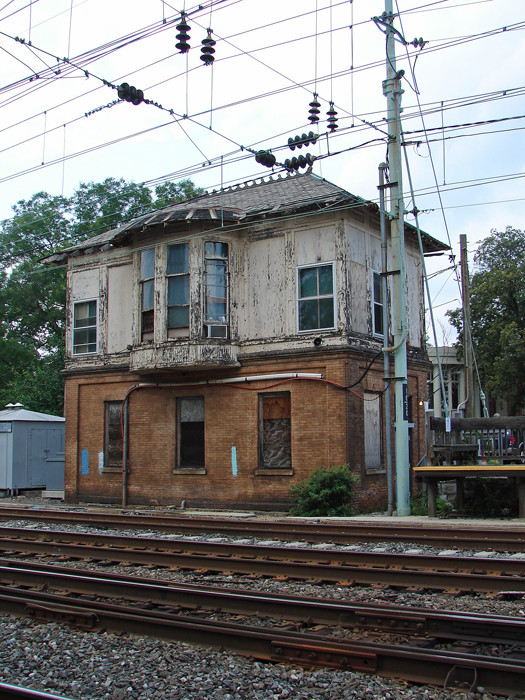 Photo of Former PRR Tower at Bryn Mawr, PA.