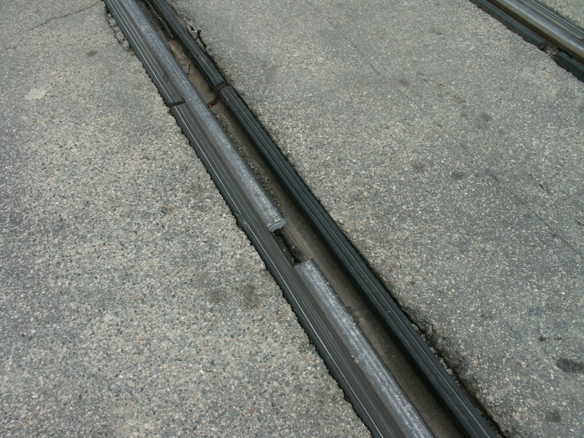Photo of Rail break at Elm St. Newmarket NH CPF 253.1