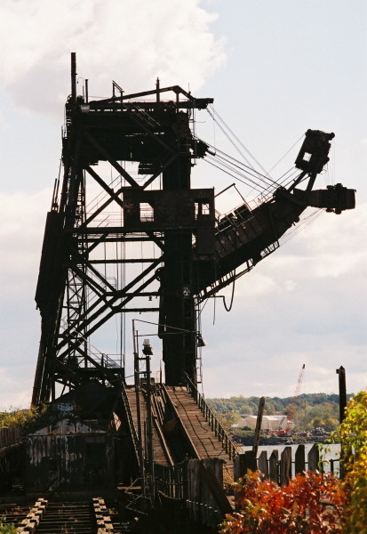 Photo of ex-Reading RR McMyler Coal Dumper (o.o.s.) - Port Reading, NJ