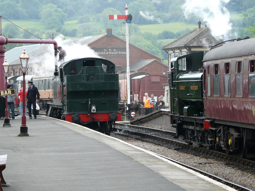 Photo of A scene at Winchcombe station
