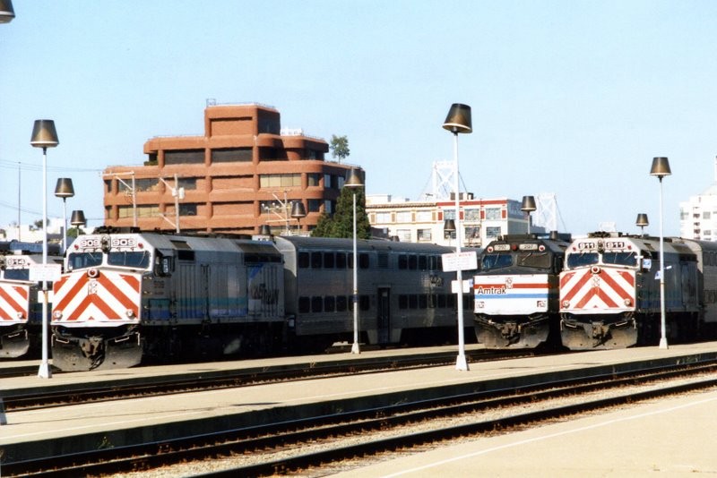 Photo of Caltrain and Guest
