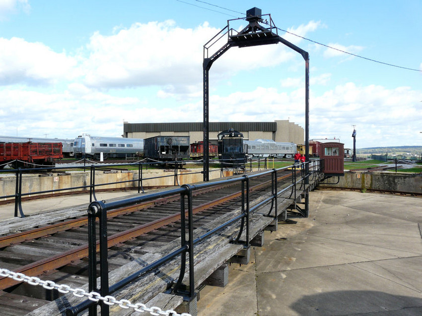 Photo of A view of the turntable