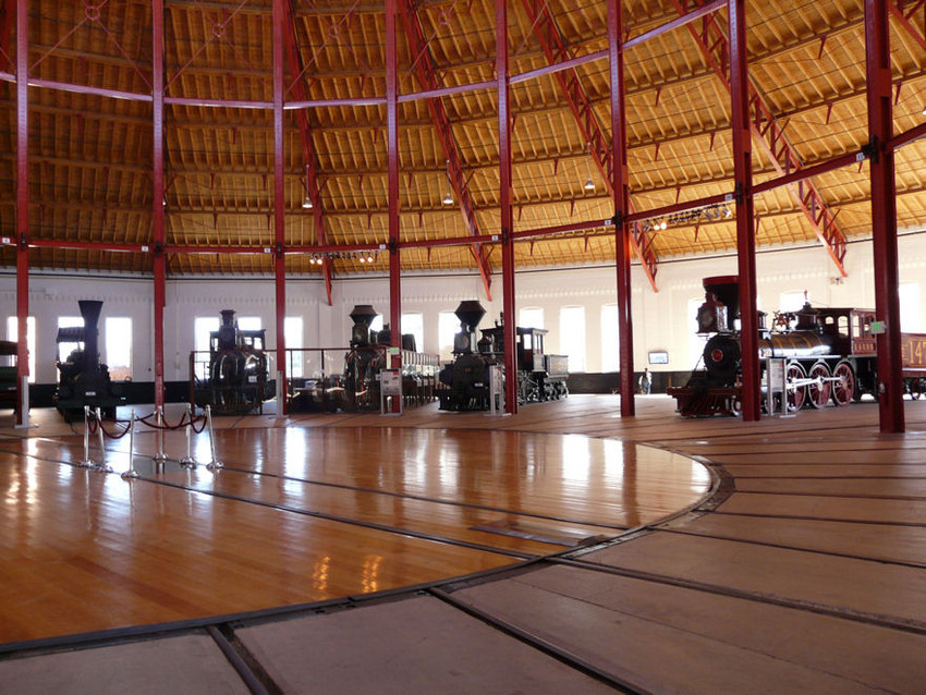 Photo of Inside the roundhouse