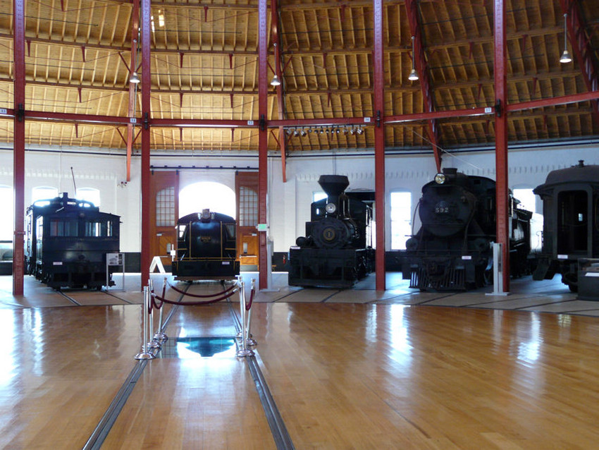 Photo of Inside the roundhouse
