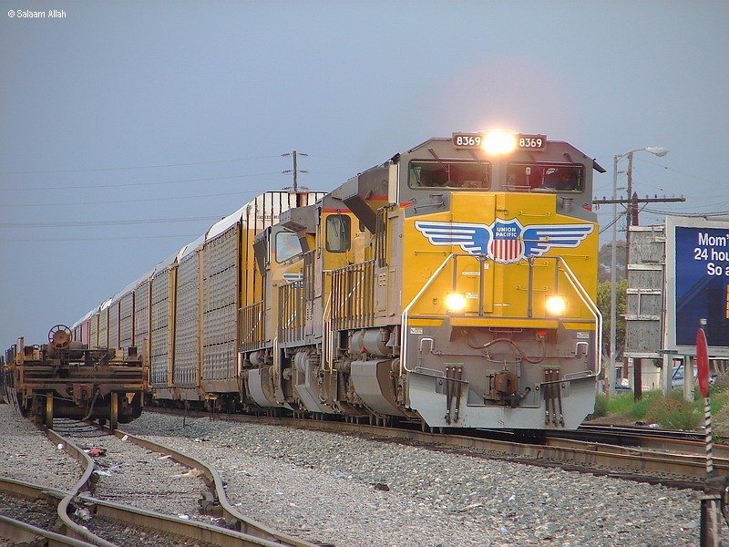 Photo of Union Pacific UP sd70ace Locomotive # 8369 Los Angeles