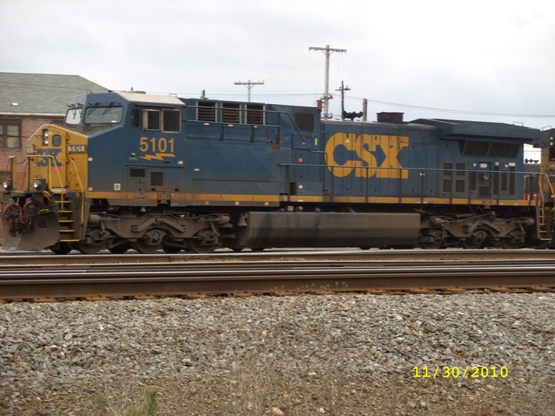 Photo of CSX#5101e is a CW44AH and was SEPO last night.