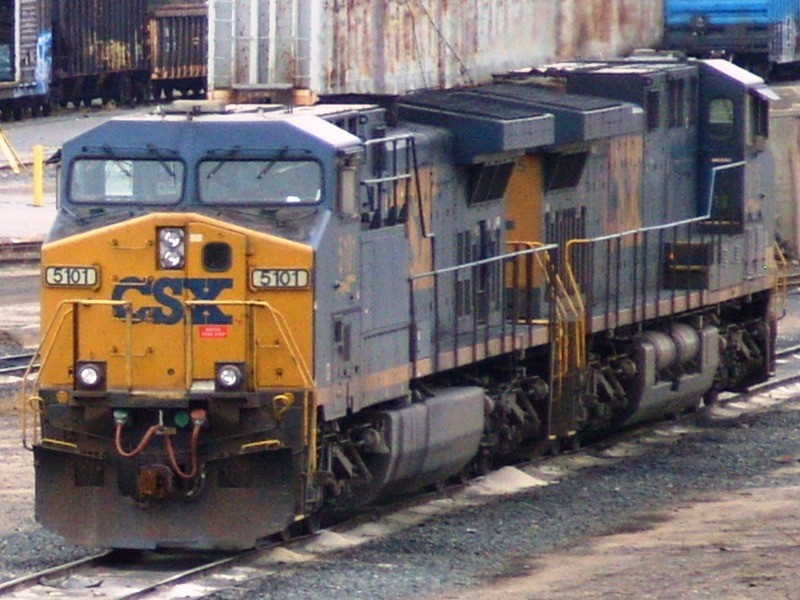 Photo of CSX#5101e was photographed by me last 8-5-10.