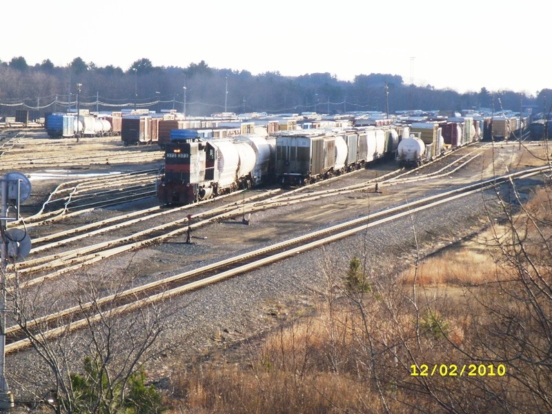 Photo of Rigby yard looking towards the west yard and the CPF 200.