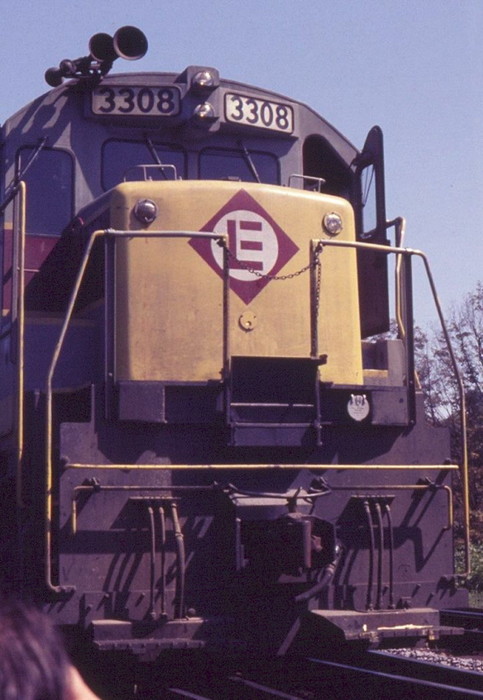Photo of Erie Lackawanna, EL #3308 [U33B]; Callicoon, NY