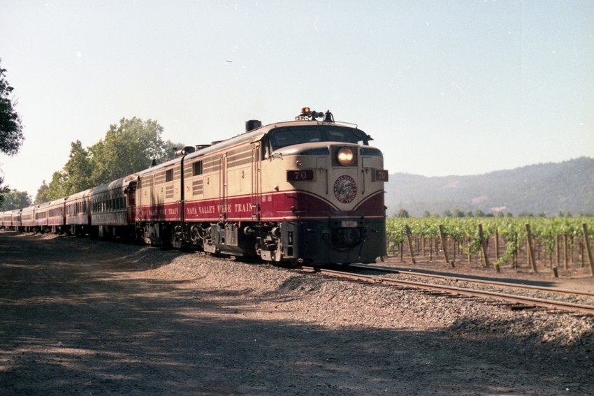 Photo of Napa Valley Wine Train...a few years back