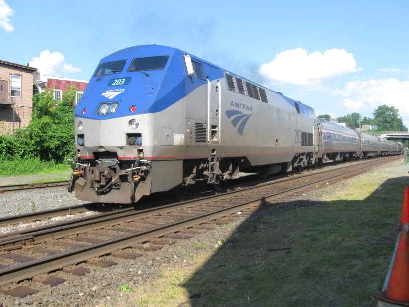 Photo of Amtrak 203 at Palmer, MA