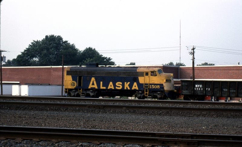 Photo of Alaska 1508 sits in West Springfield MA ready to head West